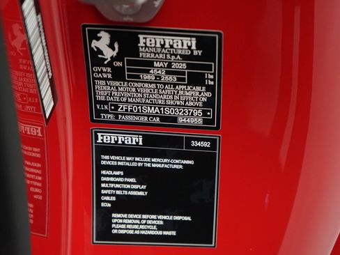 Used 2025 Ferrari 296 GTS RWD image 31
