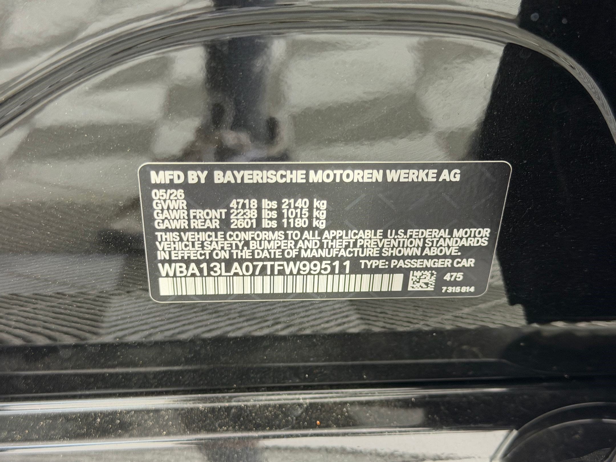 Used 2026 BMW 330i Sedan w/ M Sport Package RWD image 27