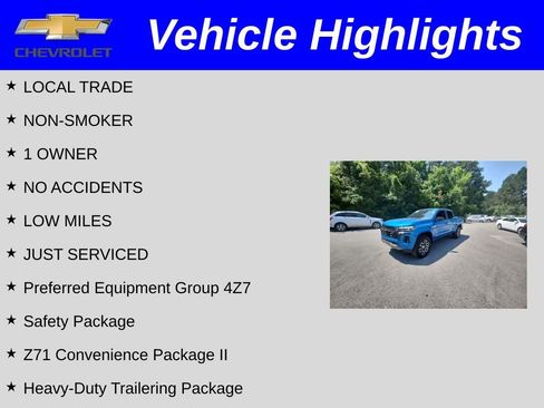 Used 2024 Chevrolet Colorado Z71 w/ Z71 Convenience Package 2 image 2