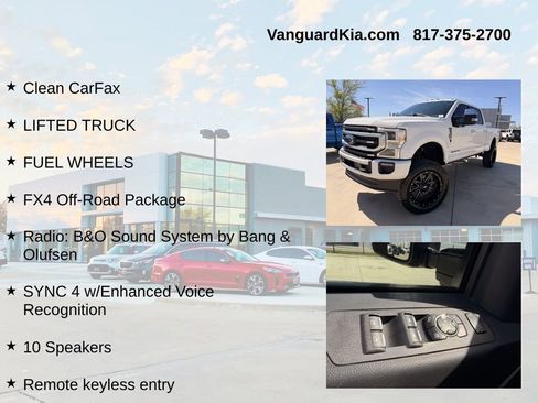 Used 2022 Ford F250 Platinum w/ FX4 Off-Road Package AWD/4WD image 6