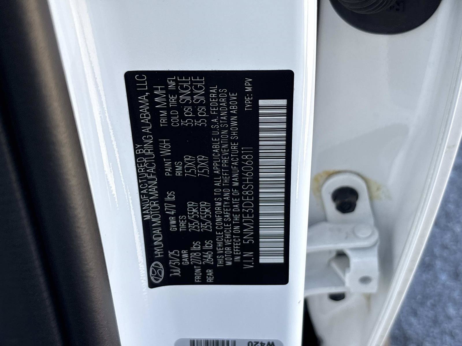 Used 2025 Hyundai Tucson Limited FWD image 38