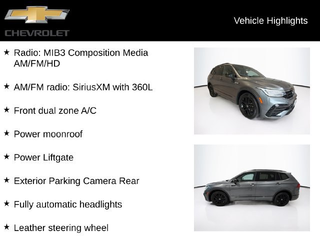 Used 2022 Volkswagen Tiguan SE R-Line FWD image 5