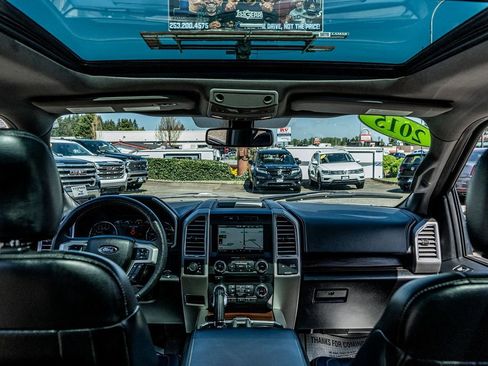 Used 2015 Ford F150 Lariat w/ Equipment Group 502A Luxury AWD/4WD image 37
