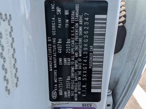 Used 2019 Kia Optima S w/ S Panoramic Sunroof Package FWD image 41