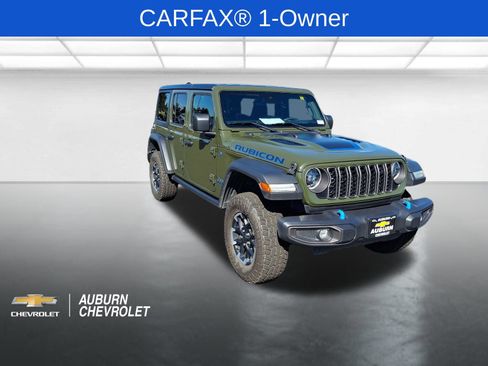 Used 2024 Jeep Wrangler Unlimited Rubicon 4xe AWD/4WD image 1