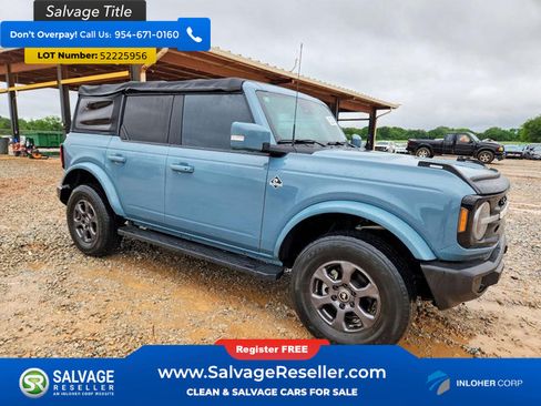 Used 2022 Ford Bronco Outer Banks AWD/4WD image 5