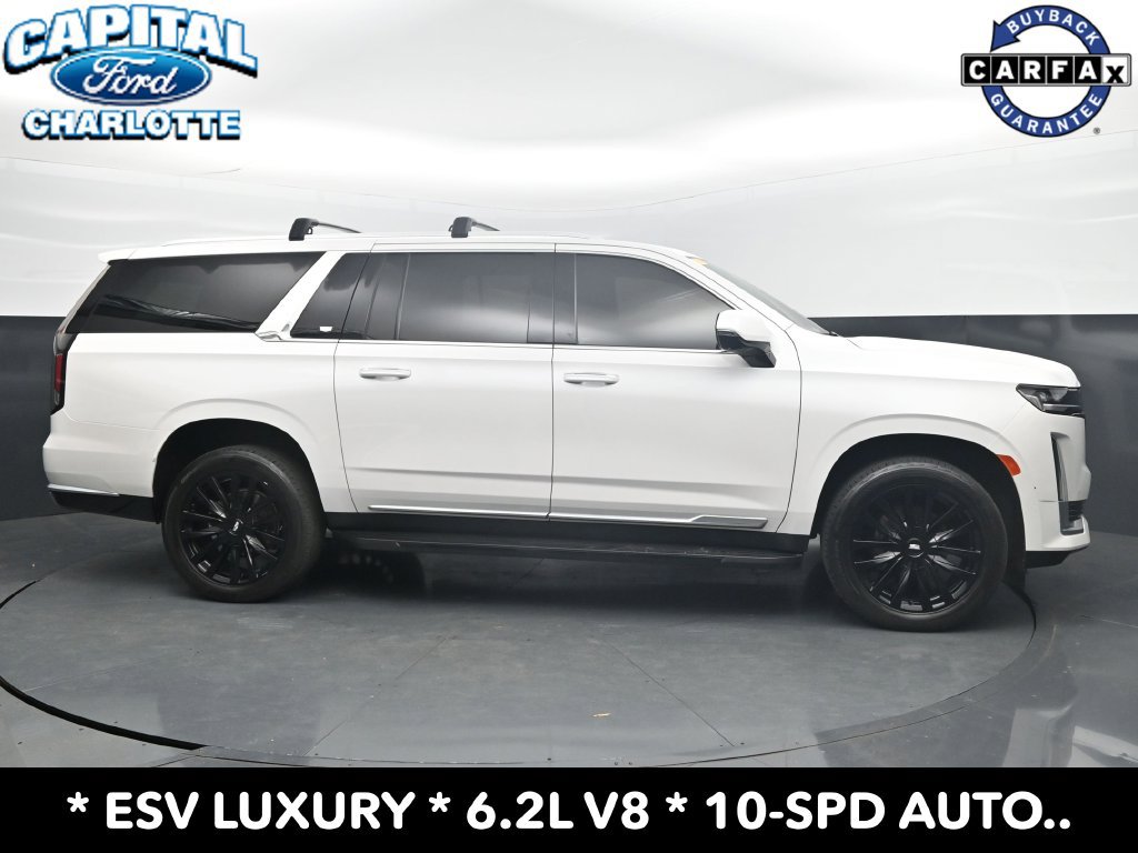 Used 2022 Cadillac Escalade ESV Luxury w/ LPO, Floor Liner Package AWD/4WD image 25