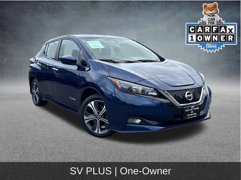 Used 2019 Nissan Leaf SV Plus w/ SV All Weather Package FWD image 1