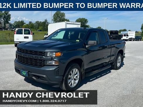 Certified 2021 Chevrolet Silverado 1500 Custom w/ LPO, Dark Essentials Package AWD/4WD image 7