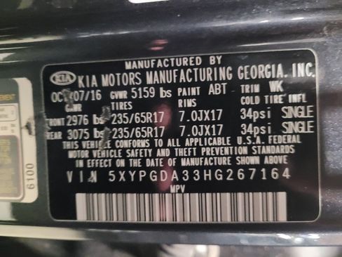 Used 2017 Kia Sorento AWD w/ LX Convenience Package image 33