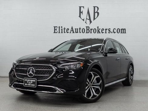 Used 2025 Mercedes-Benz E 450 4MATIC All-Terrain Wagon w/ Leather Package image 1