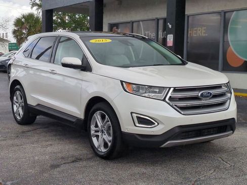 Used 2015 Ford Edge Titanium w/ Equipment Group 302A FWD image 3