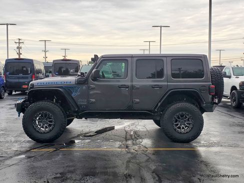 Used 2022 Jeep Wrangler Unlimited Rubicon 4xe w/ Steel Bumper Group AWD/4WD image 30
