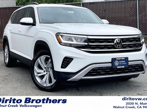 Certified 2022 Volkswagen Atlas SE FWD image 1