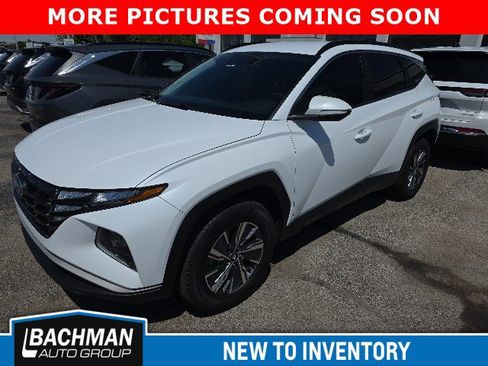 Certified 2022 Hyundai Tucson Blue w/ Cargo Package AWD/4WD image 3
