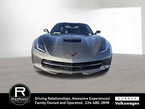 Used 2015 Chevrolet Corvette Stingray Coupe w/ Carbon Flash Badge Package image 3
