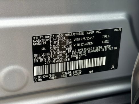 Certified 2025 Toyota RAV4 LE image 28