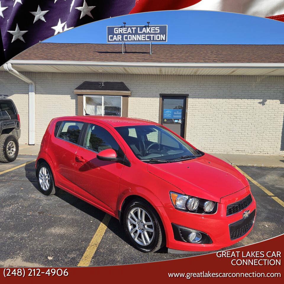 Used 2014 Chevrolet Sonic LT w/ Wheels and Fog Lamp Package FWD image 1