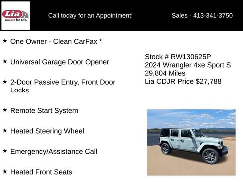 Used 2024 Jeep Wrangler Unlimited w/ Convenience Group AWD/4WD image 11