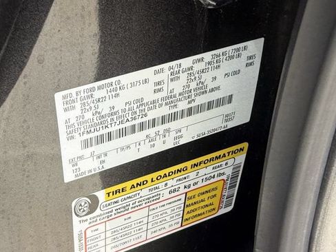 Used 2018 Ford Expedition Limited w/ Equipment Group 302A RWD image 37