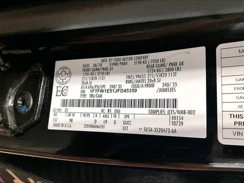 Used 2018 Ford F150 Platinum image 18