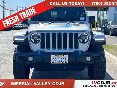 Used 2023 Jeep Wrangler Unlimited Rubicon 4xe image 1