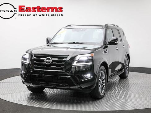 Used 2023 Nissan Armada SL w/ Midnight Edition Package image 1