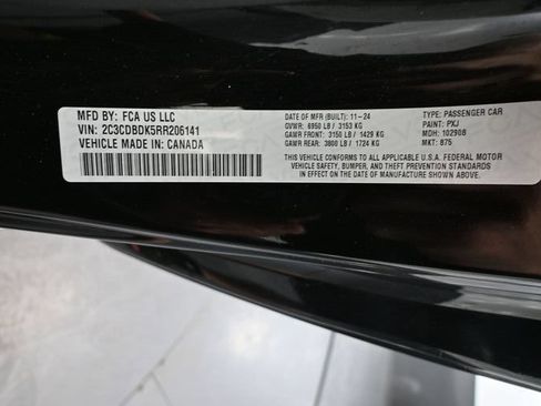 Used 2024 Dodge Charger Daytona Scat Pack w/ Plus Group AWD/4WD image 47