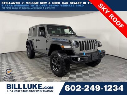Used 2023 Jeep Wrangler Unlimited Rubicon 4xe w/ Steel Bumper Group