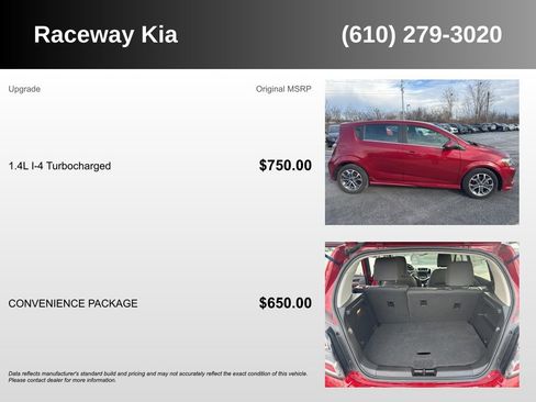 Used 2018 Chevrolet Sonic LT w/ Convenience Package image 5