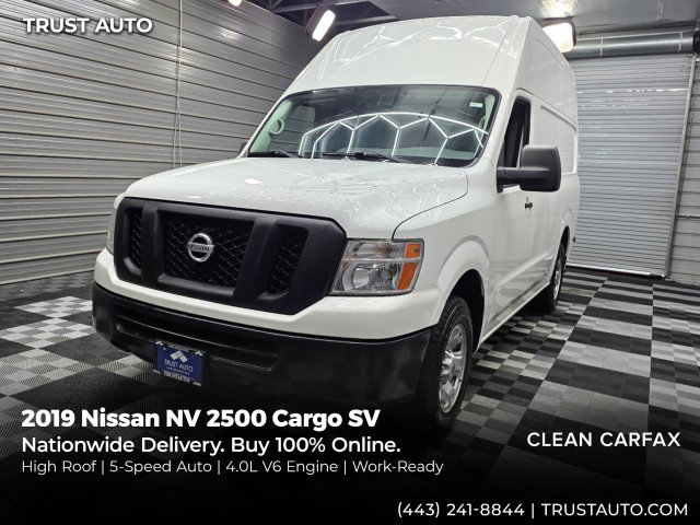 Used 2019 Nissan NV 2500 SV RWD image 1