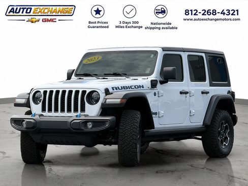 Used 2023 Jeep Wrangler Unlimited Rubicon 4xe w/ Cold Weather Group AWD/4WD image 4