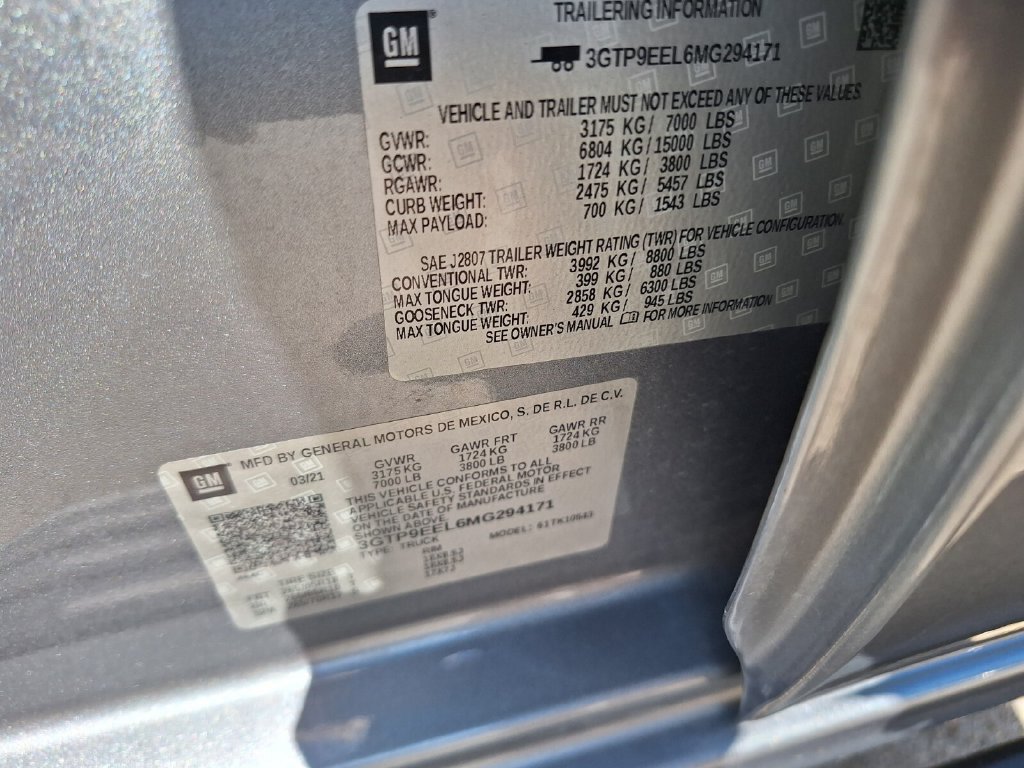 Used 2021 GMC Sierra 1500 AT4 w/ AT4 Preferred Package AWD/4WD image 30