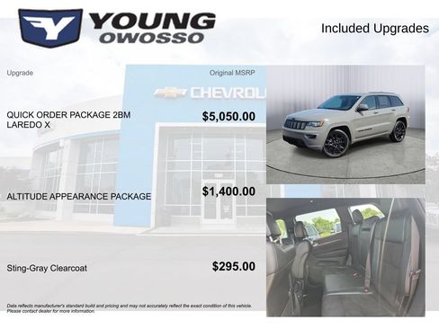 Used 2021 Jeep Grand Cherokee Laredo X AWD/4WD image 4
