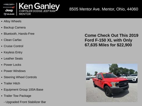 Used 2019 Ford F150 XL w/ XL Power Equipment Group AWD/4WD image 5