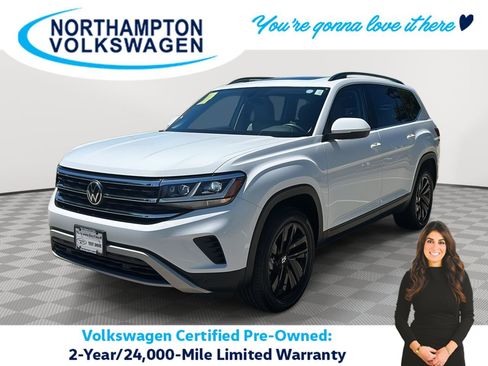 Used 2023 Volkswagen Atlas SE w/ Panoramic Sunroof Package AWD/4WD image 1