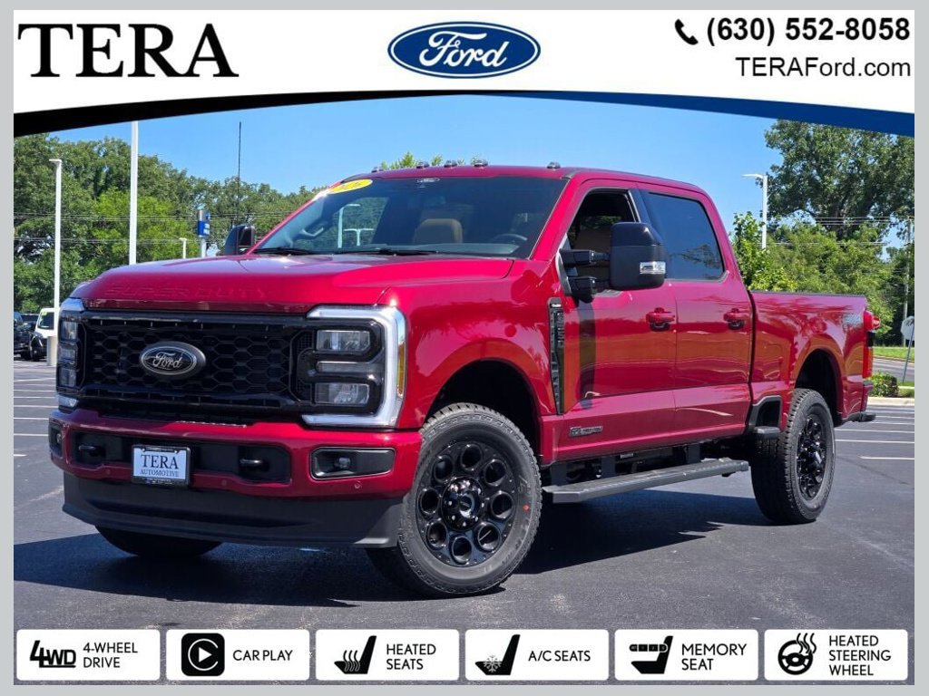 New 2026 Ford F350 Lariat w/ Black Appearance Package AWD/4WD 360° Tour