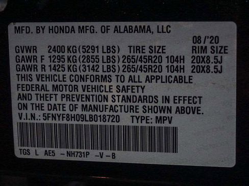 Used 2020 Honda Passport Elite image 41