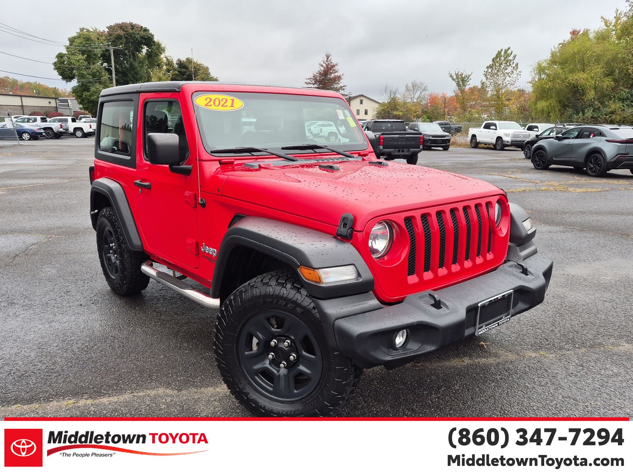 Used 2021 Jeep Wrangler Sport AWD/4WD image 1