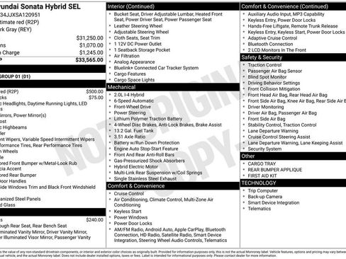 Certified 2025 Hyundai Sonata SEL image 29