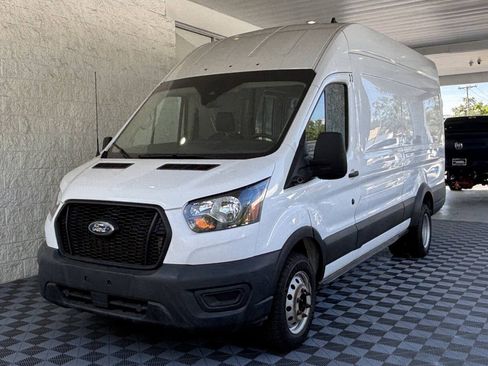Used 2023 Ford Transit 350 148 High Roof Extended DRW RWD image 2