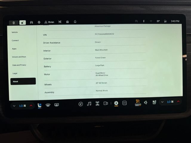 Used 2022 Rivian R1T Adventure AWD/4WD image 34