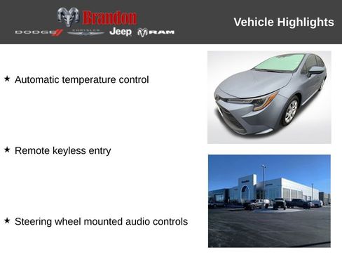 Used 2023 Toyota Corolla LE image 3