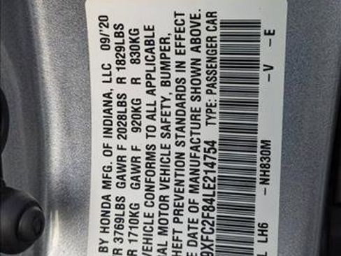 Used 2020 Honda Civic Sport image 15