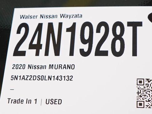 Used 2020 Nissan Murano Platinum w/ Cargo Package AWD/4WD image 34