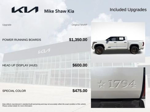Used 2026 Toyota Tundra 1794 Edition AWD/4WD image 6