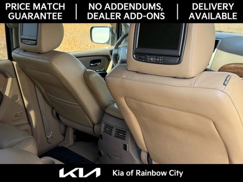 Used 2015 Nissan Armada Platinum w/ 2nd Row Captain Seat Package image 28