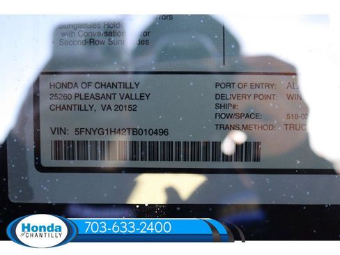 New 2026 Honda Pilot EX-L image 36