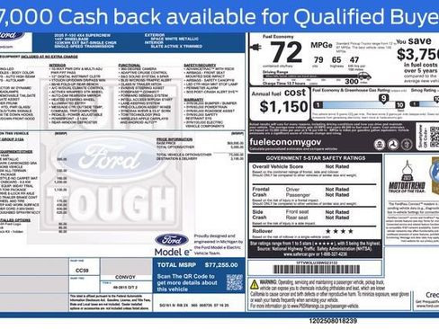 New 2025 Ford F150 Lightning Flash image 5