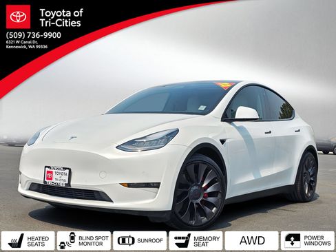 Used 2020 Tesla Model Y Performance AWD/4WD image 1